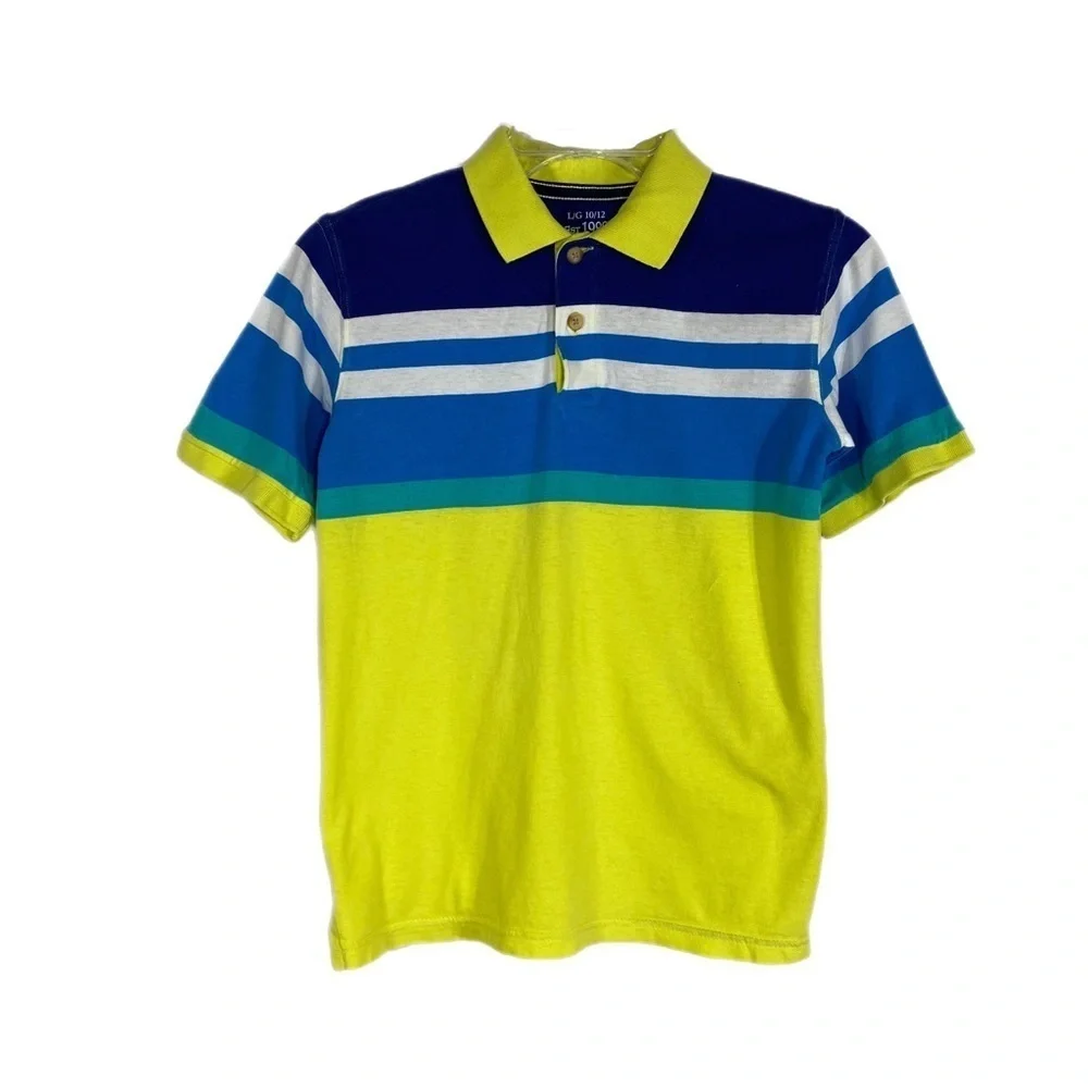 Children’s Place Striped Boy’s Short Sleeve Polo